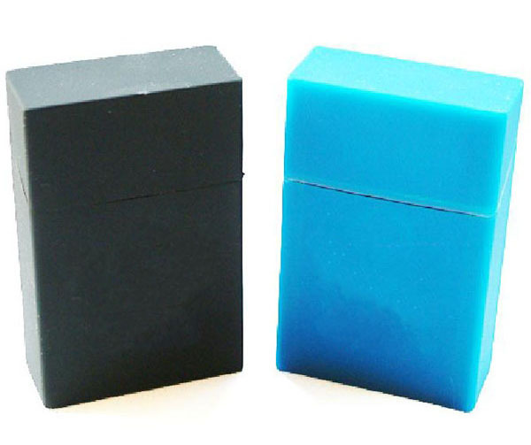 異なるパケットサイズのファッション20パックシリコンシガレットケース印刷物を使用して正方形の形状問屋・仕入れ・卸・卸売り