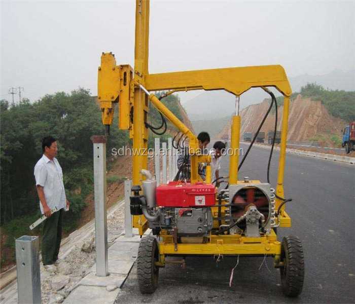 ハイウェイ道路ガードレールポスト油圧シートパイルドライバ用販売仕入れ・メーカー・工場