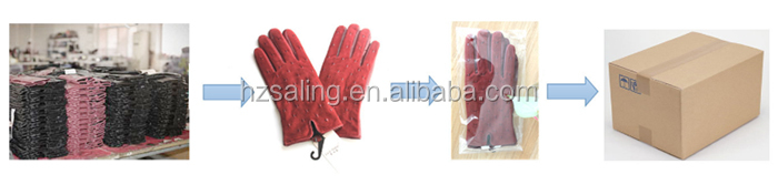 thinsulate革手袋の男性ソフトフリースの裏地付き冬暖かい手袋仕入れ・メーカー・工場