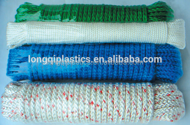 泰安3ストランド高品質のuvpeロープ、 釣りロープとひも/ナイロン糸のロープ仕入れ・メーカー・工場