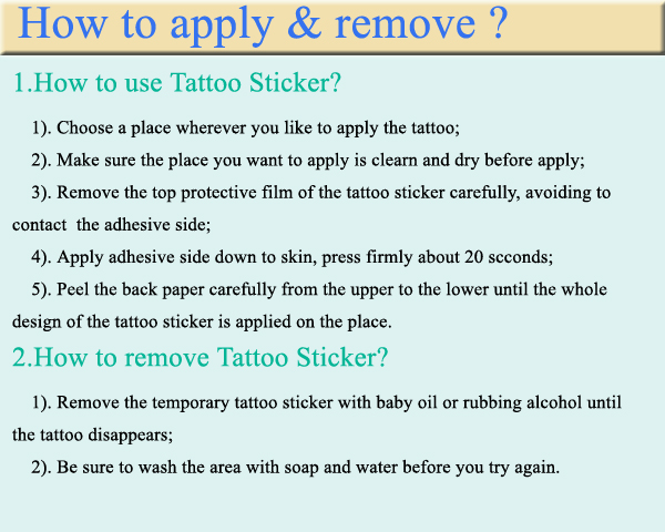 Xinhui custom butterfly temporary tattoo sticker for chewing gum use
