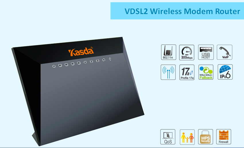 vdsl2モデムkasdakw5261300mbpsのvoipゲートウェイ仕入れ・メーカー・工場