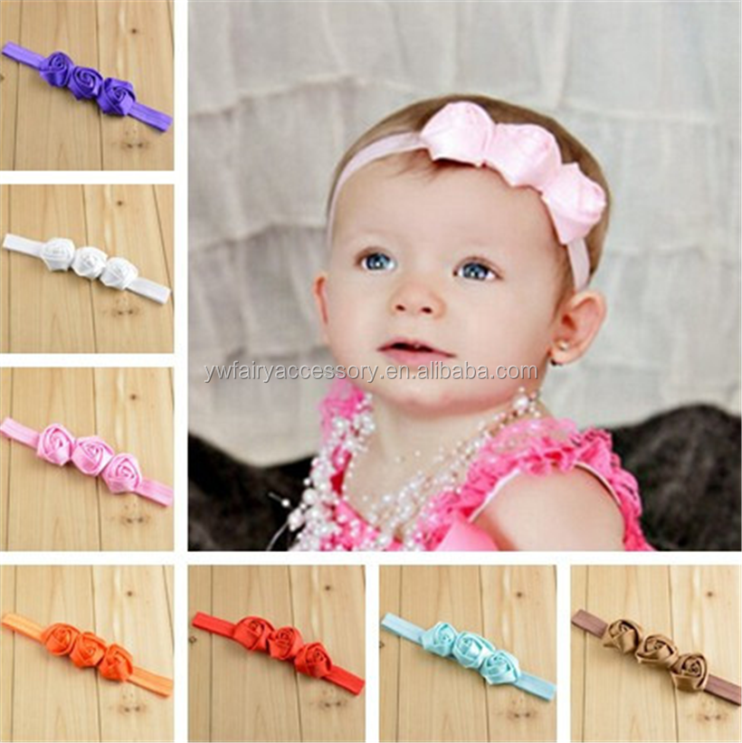 984 New baby headband china 583   beautiful colorful satin rose flower baby headband,baby hair band  984 New baby headband china 583   beautiful colorful satin rose flower baby headband,baby hair band