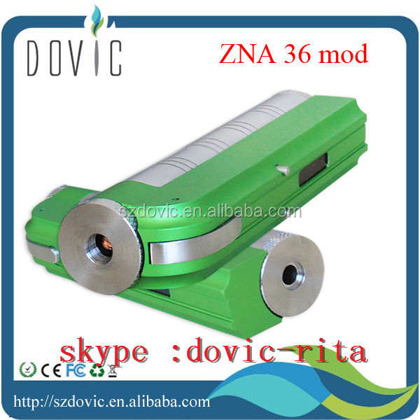 2014 tobeco newest e cig product zna 36 mod clone 5w-36w ZNA 36