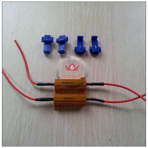 12V 50W6Ω LED球 ウインカー ハイフラッシュ防止 抵抗器 ハイフラ防止[ハイフラ抵抗50W6Ω]問屋・仕入れ・卸・卸売り