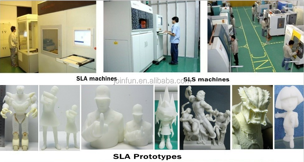 SLA prototypes
