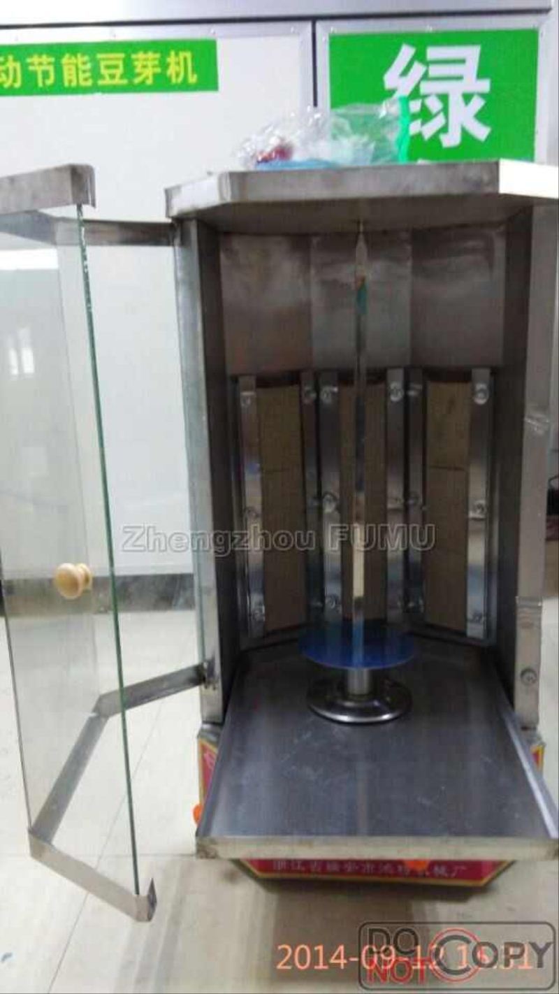 Practical and affordable electric doner kebab machine