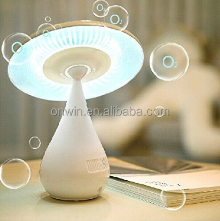 Ledデスクランプキノコ空気精製/省エネ充電式ブックライト問屋・仕入れ・卸・卸売り