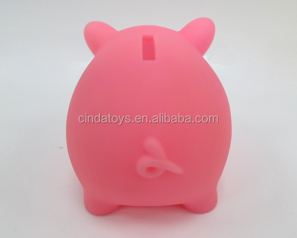 最高のギフトのお金の銀行のおもちゃプラスチックピンクの子犬販売のための子供貯金箱仕入れ・メーカー・工場