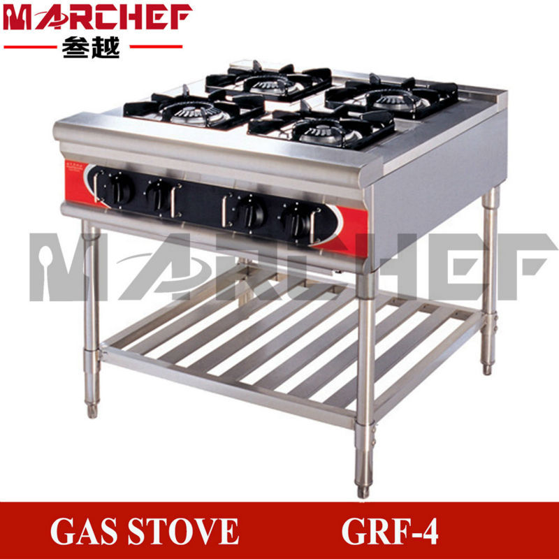 8 Burners Free Standing Type Commercial Kitchen Restaurant Equipment
