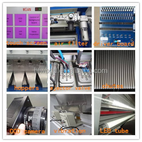 CCD rice colour sorting machine , good qulity,suitable for small rice mill