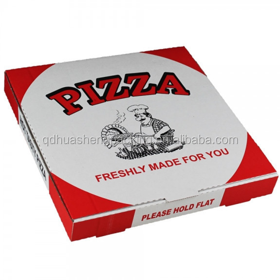 Paper Material and Accept Custom Order pizza box