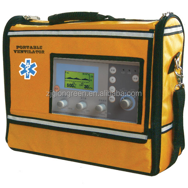 信頼性の高い品質isoceポータブルlg-h-100c救急用人工呼吸器仕入れ・メーカー・工場