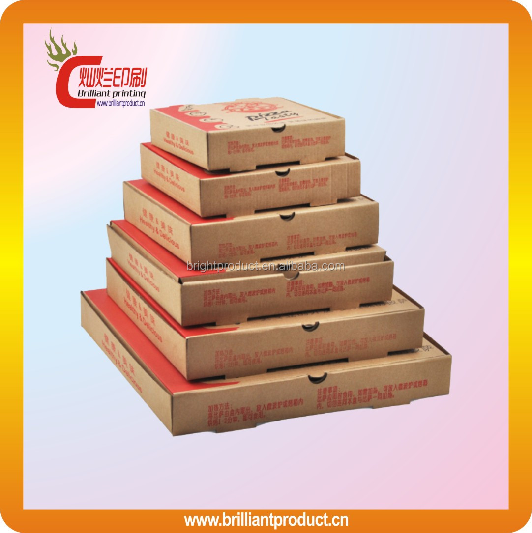 High quality pizza boxes for sale eco friendly pizza packaging box food grade takeaway pizza box cartons