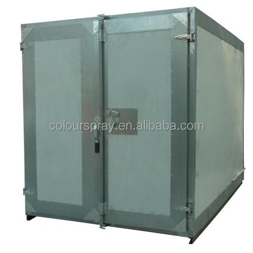 Electric powder coating curing oven