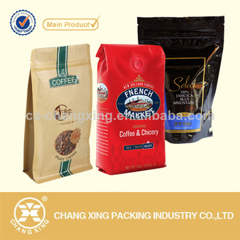 Resealable coffee bag / Resealable coffee bean bag