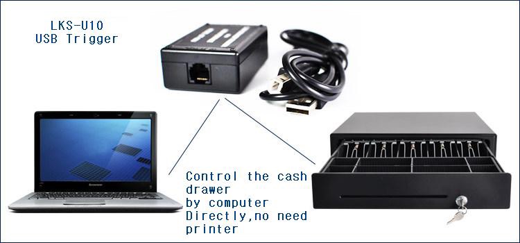 Automatic Payment Machine Metal Clip Cash Drawer Cashier Equipment