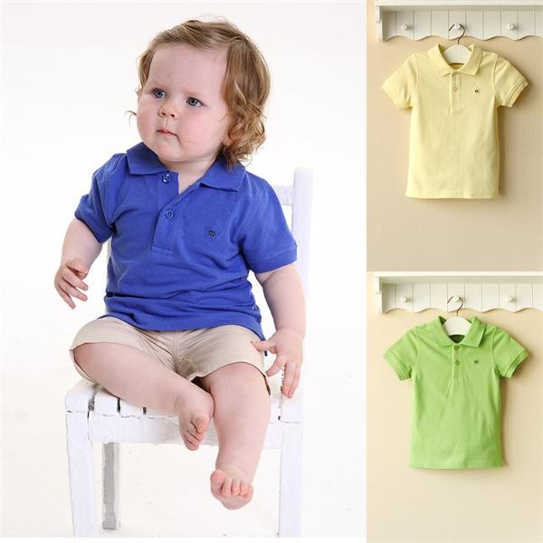 2016 カラフル な幼児100綿ハニカム用キッズポロシャツ かわいい赤ちゃん tシャツ仕入れ・メーカー・工場