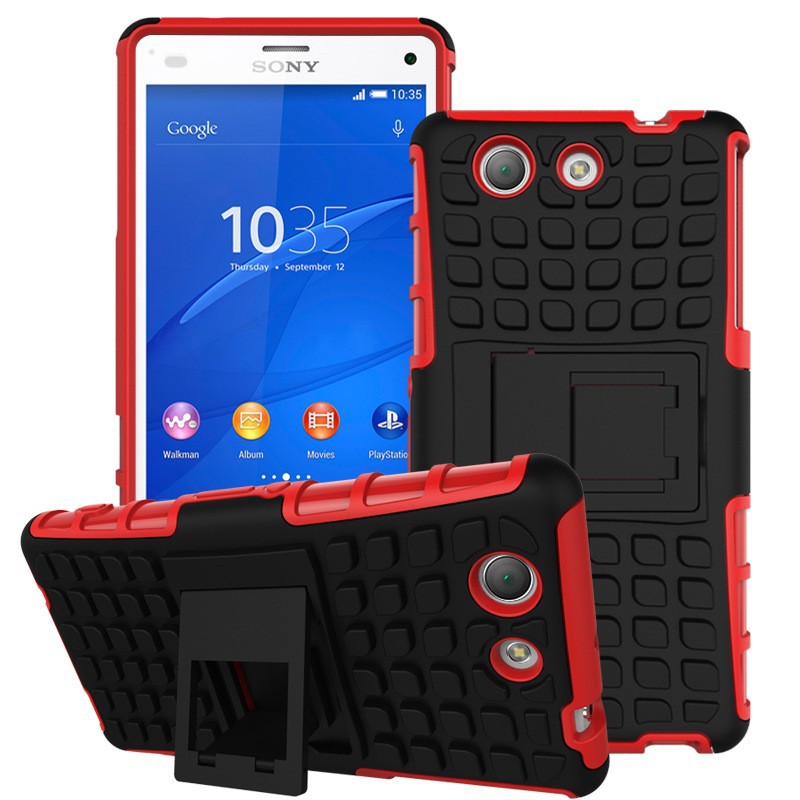 頑丈なケースヘビーデューティーバックカバー電話ケースのためのソニーxperiaz4コンパクト仕入れ・メーカー・工場