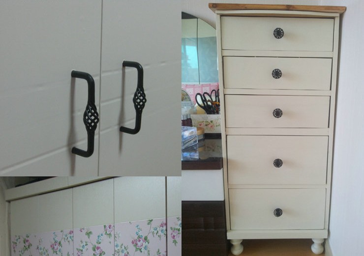 Mix patroon antieke vogelkooi serie kabinet kast dressoir keuken ...