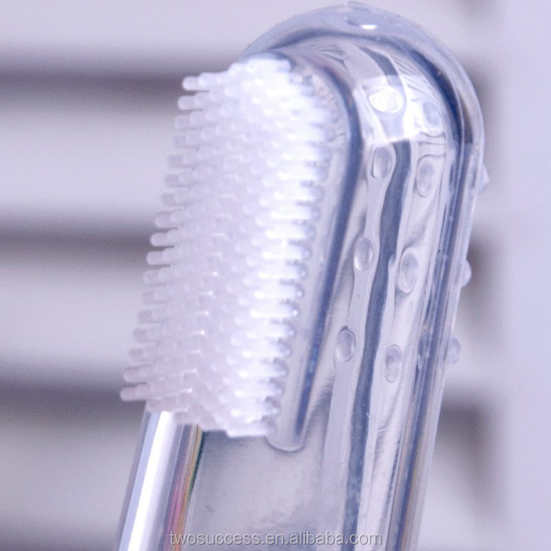 baby product Eco-friendly silicone baby finger toothbrush (3)