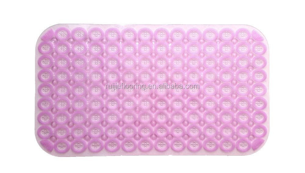 新しいデザインの家庭用のpvc2014年非- スリップの浴室のマット、 水- 証拠マット問屋・仕入れ・卸・卸売り