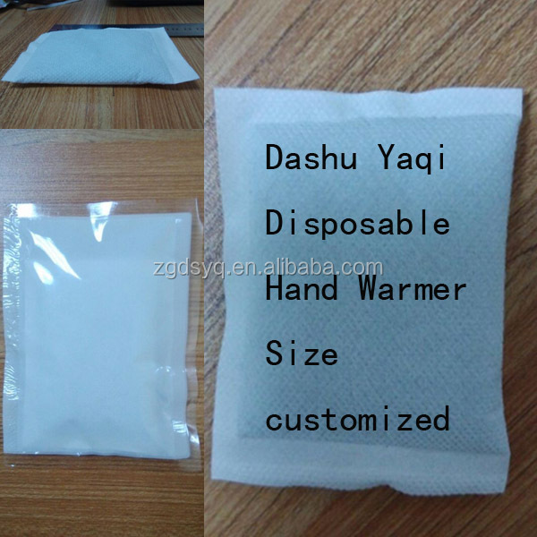 Body warmer disposable instant heat airactivated iron powder heat pack