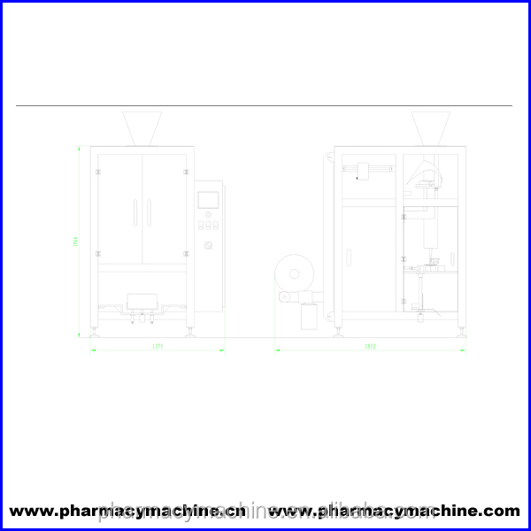 DXDF-820 Vertical Forming Filling Sealing Machine