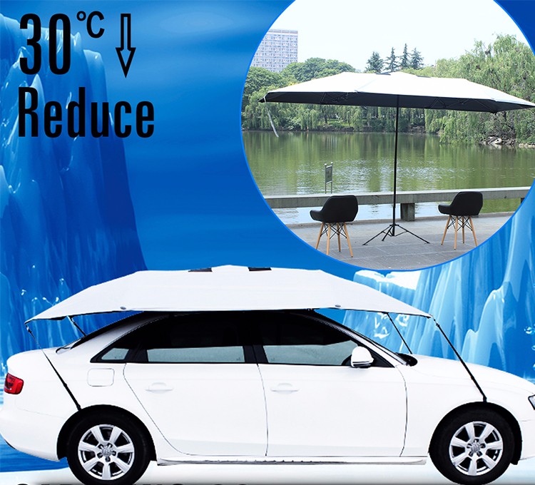 Sunclose Good Design Camping Car Roof Tent Canvas Awning Sun Protection
