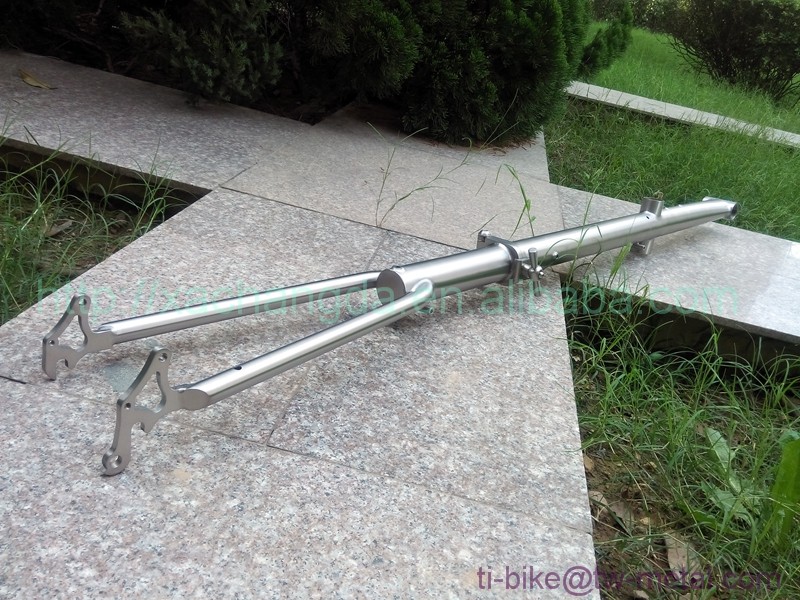 titanium recumbent bicycle