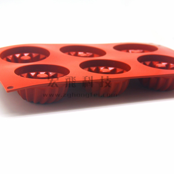 2014 new chrismas flower shape silicone mold /cake decoration