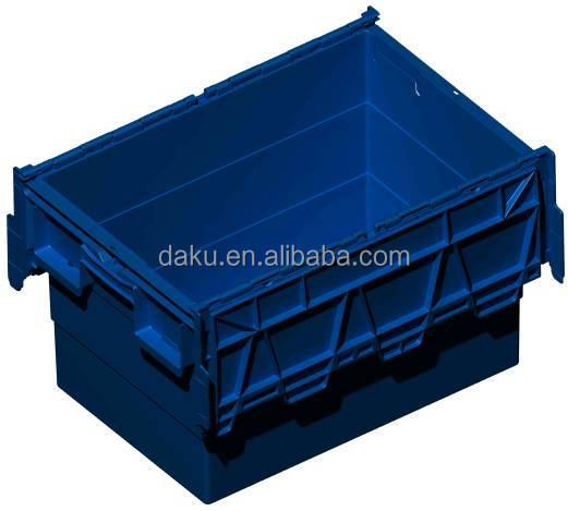 プラスチック製の収納600400x412mm離職ボックス付属のふたを梱包するための問屋・仕入れ・卸・卸売り