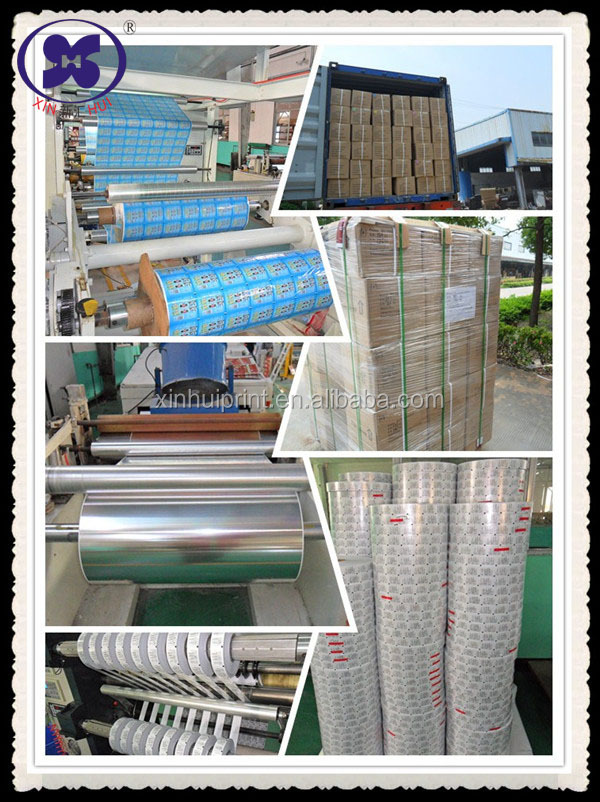 Printing factory direct sale coated wax paper for chewing gum