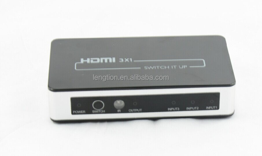 高品質のhdmiスイッチ3×1irとサポートピップ、 hdmi1.4問屋・仕入れ・卸・卸売り