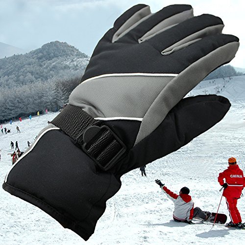 ファッション赤・黒メンズ冬の雪のスキーwindstopper防水アウトドアスポーツライディングバイク保護暖かいスキー手袋仕入れ・メーカー・工場