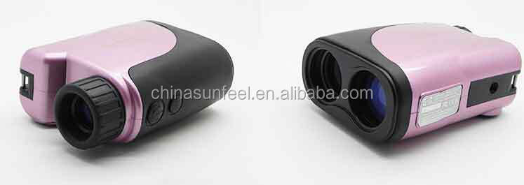 プロの6*24mm600Ｍ正確に正確な紫色のアウトドアゴルフレーザレンジファインダとアングルファインダー問屋・仕入れ・卸・卸売り