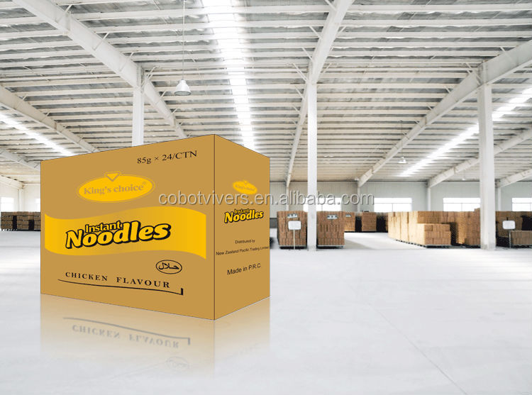 different flavor fried instant noodle cup noodle