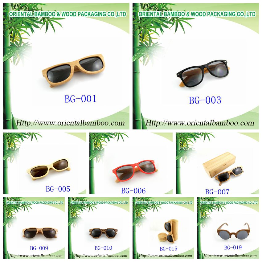 プロモーション竹サングラス熱い販売環境にやさしい木材サングラス中国ハンドメイドカスタム竹サンラウンジャー問屋・仕入れ・卸・卸売り
