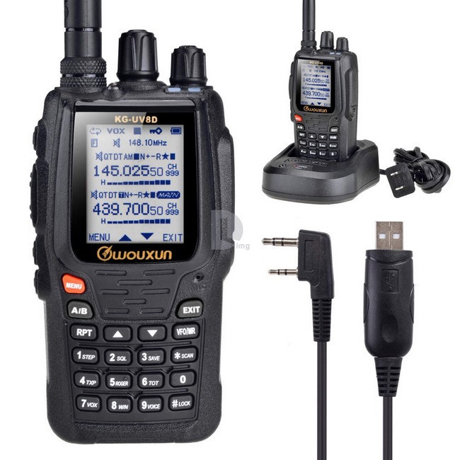 WOUXUN-KG-UV8D-Waterproof-Dual-Band-Two-way-Radio-Walkie-Talkie-999-Memory-Channels-USB-Program