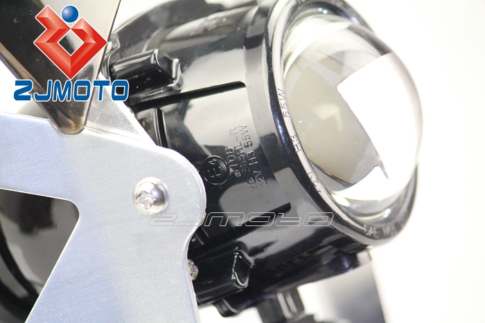 ZJMOTO E4 Motorcycle Streetfighter Headlight & Windscreen