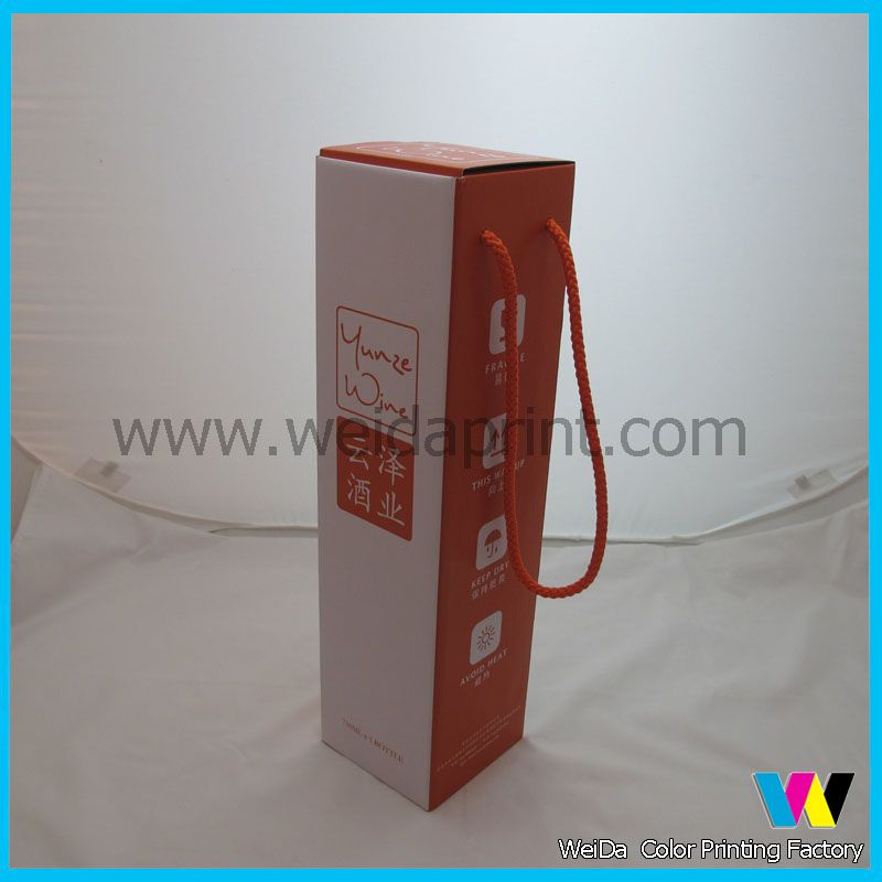 hinged rigid red wine box,fancy eco-friendly wine box supplier