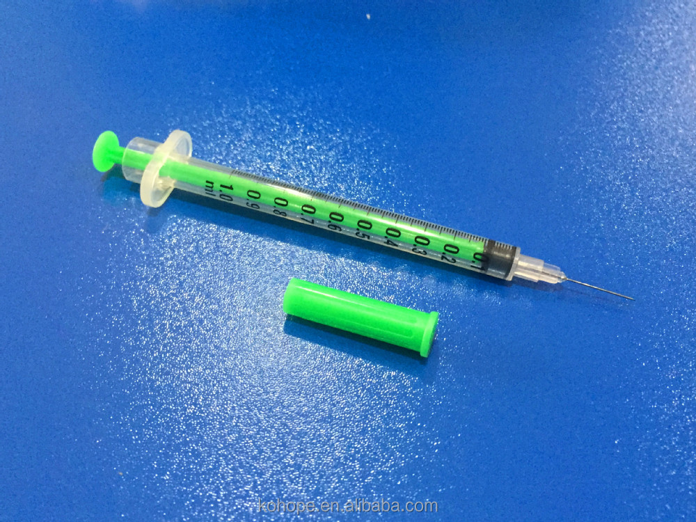 Single Use Insulin Color Syringe Buy Singel Use Insulin Syringe,One