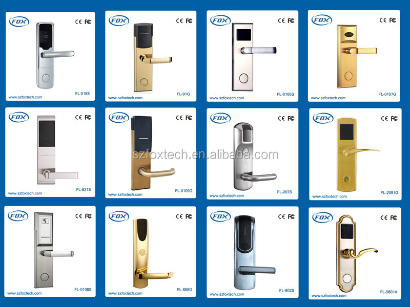 Electronic Hotel Key Card System Automatic Door Lock System