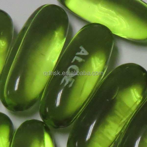 GMP aloe vera soft capsule with private label