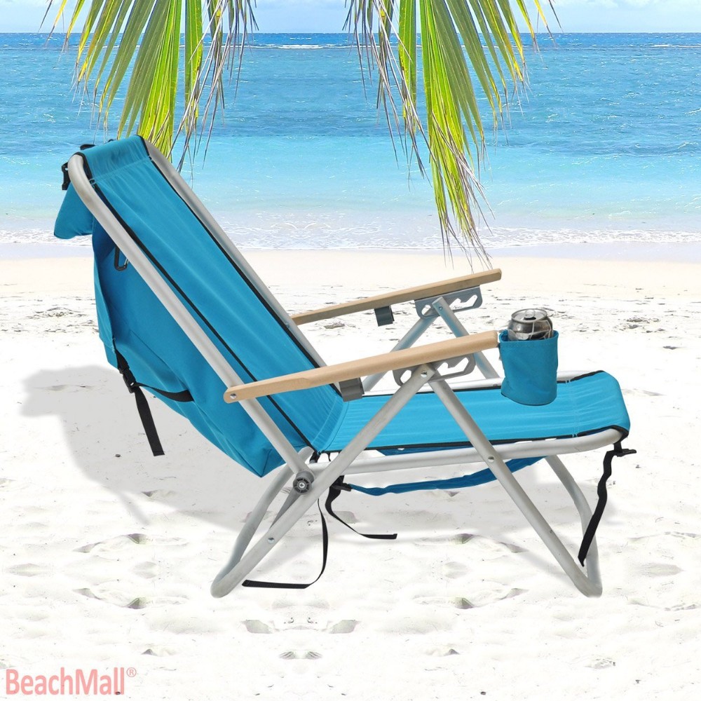 Unique Tall High Back Beach Chair for Small Space