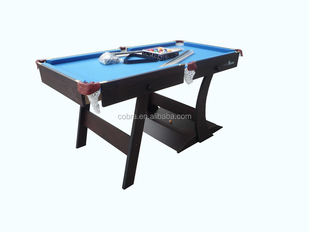 Kbl- 08a116フィートのプールテーブル、 家庭子供ビリヤードテーブル折り畳み式のゲーム仕入れ・メーカー・工場