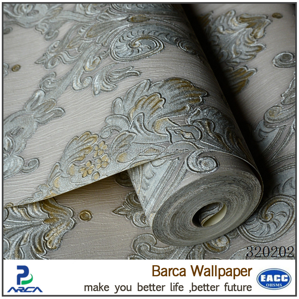 Pvc luxus tapeten geprägte italienisches design für wohnzimmer ... Pvc luxus tapeten geprägte italienisches design für wohnzimmer ...