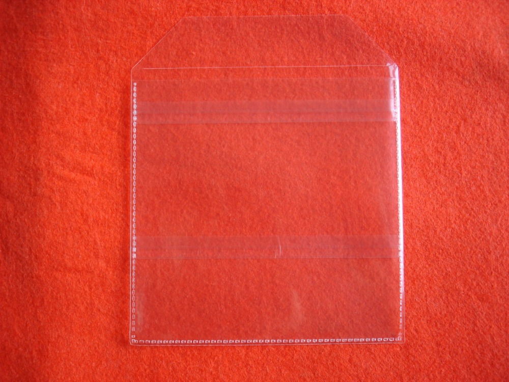 プラスチックcdスリーブ付きフラップcpp cdスリーブ120ミクロンpp pvc工場仕入れ・メーカー・工場