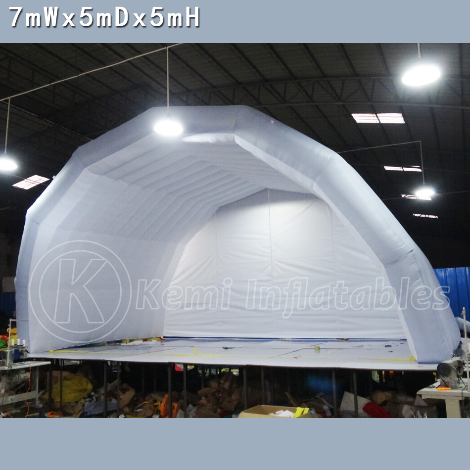 小インフレータブルtentインフレータブル広告のテントステージカバー屋外イベントインフレータブルテント仕入れ・メーカー・工場