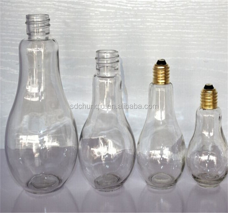 新しいデザイン100ml、 150ミリリットル、 200ミリリットル、 250ミリリットル、 電球形のガラスの瓶を持つ350ml密閉キャップジュース用、 牛乳やその他の飲料仕入れ・メーカー・工場